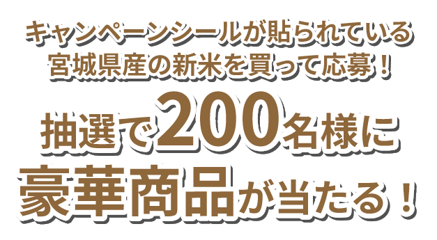 抽選で170名様に豪華景品が当たる！